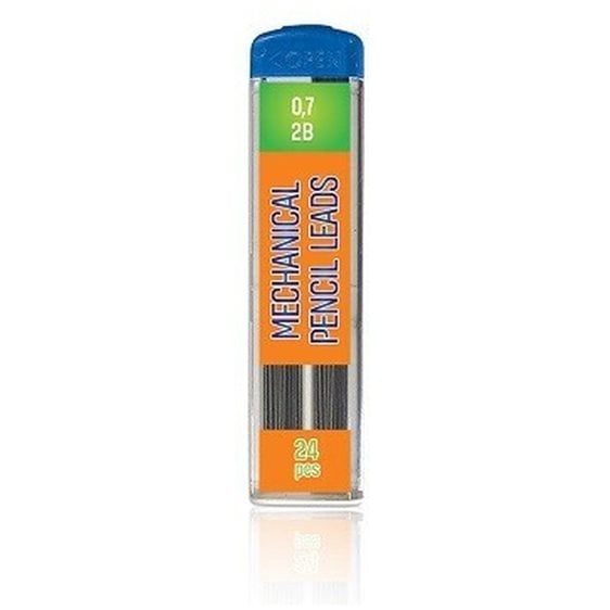 Μύτες Scool Μηχανικών Μολυβιών 0.7mm 2B (24pcs)