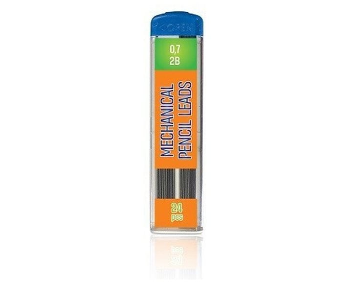 Μύτες Scool Μηχανικών Μολυβιών 0.7mm 2B (24pcs)