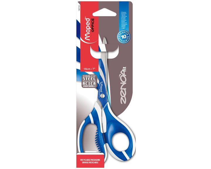 Ψαλίδι Maped Zenoa Fit 18cm Ασύμμετρο 597110