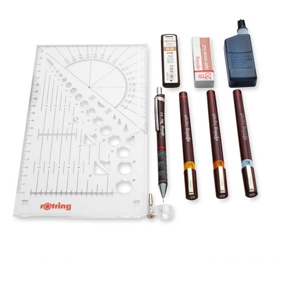 Isograph Rotring College Set (0.20-0.40-0.60) S0699390