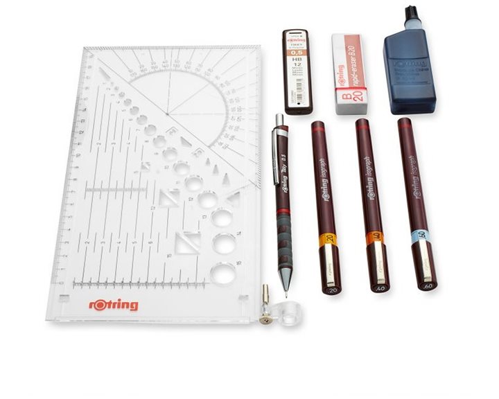 Isograph Rotring College Set (0.20-0.40-0.60) S0699390