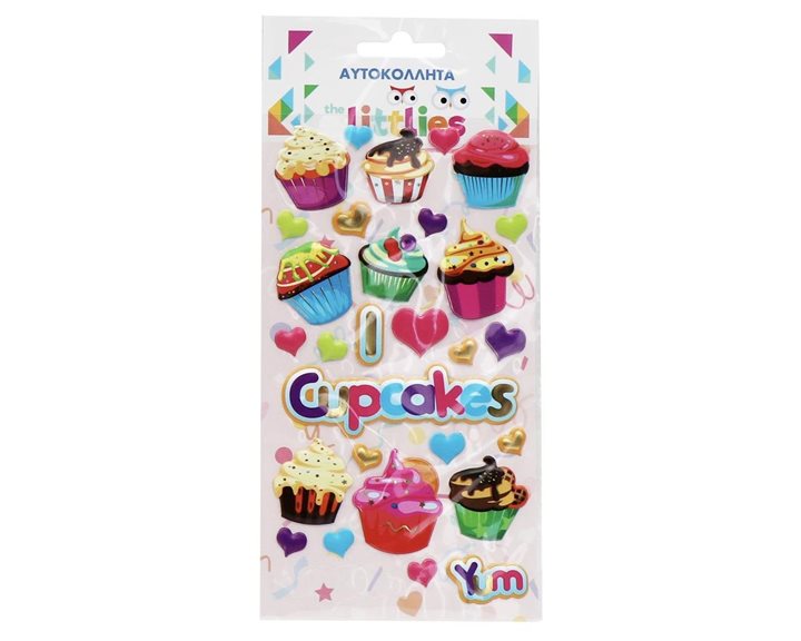Αυτοκολλητα Cupcakes 10χ22