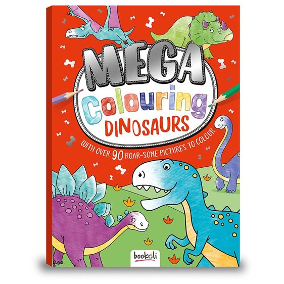 Mega Colouring: Dinosaurs  MEG-3