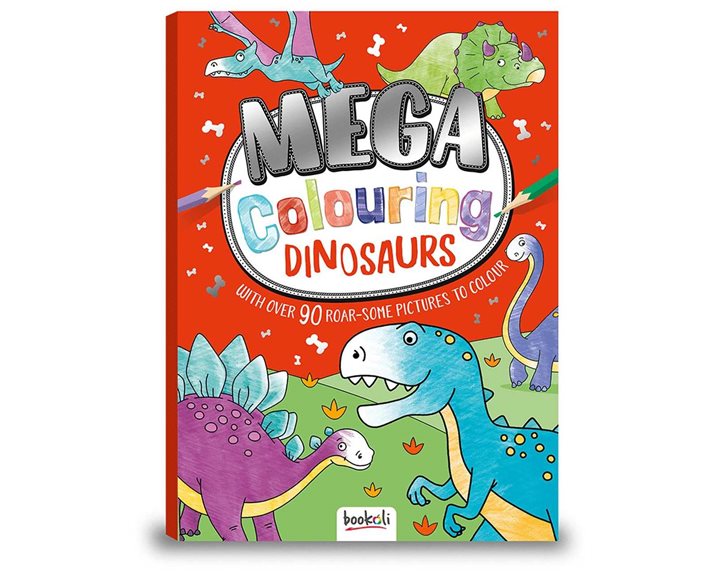 Mega Colouring: Dinosaurs  MEG-3