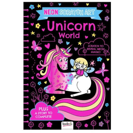 Scratch Art Fun: Unicorn World  SCR-4