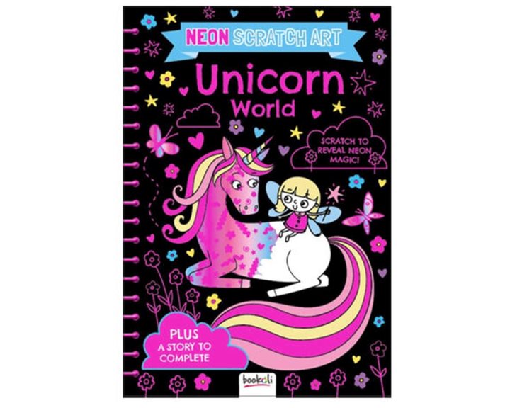 Scratch Art Fun: Unicorn World  SCR-4