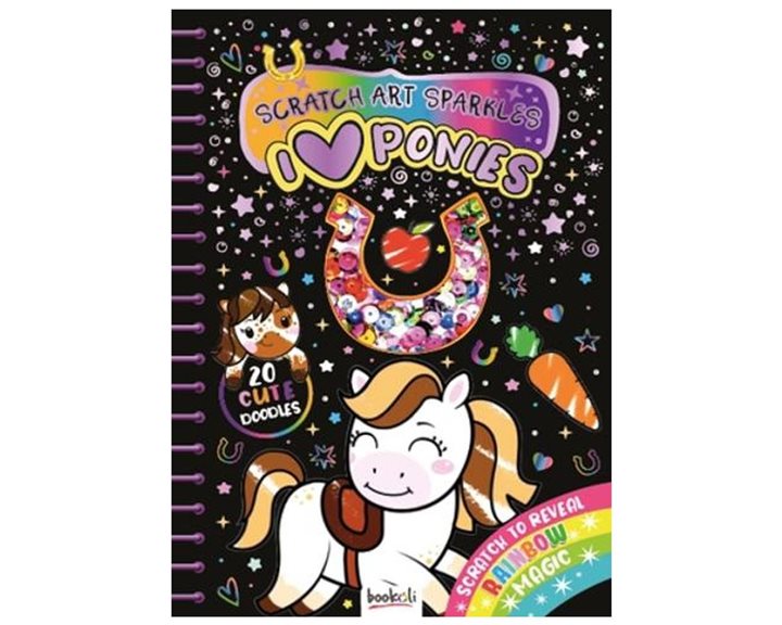 Scratch Art Sparkles: Ponies  SCR-11