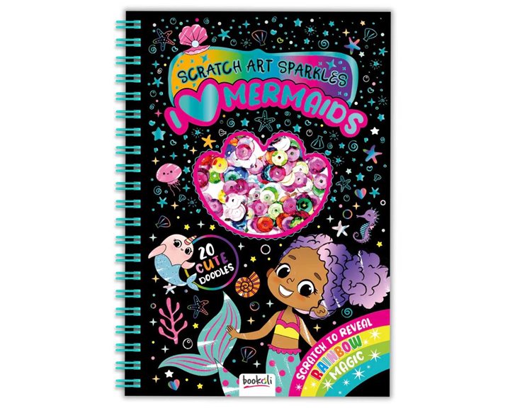 Scratch Art Sparkles: I Love Mermaids SCR-9