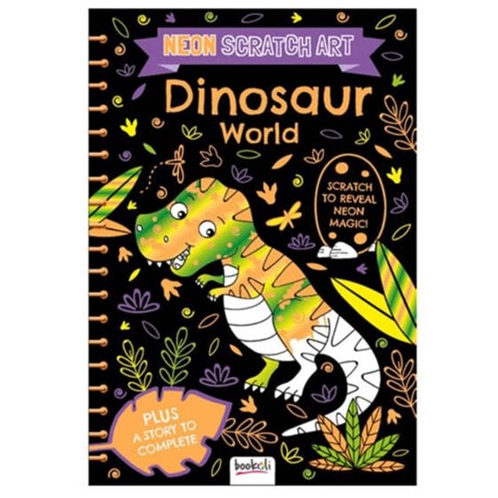 Scratch Art Fun: Dinosaur World  SCR-2