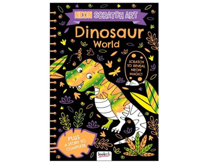 Scratch Art Fun: Dinosaur World  SCR-2