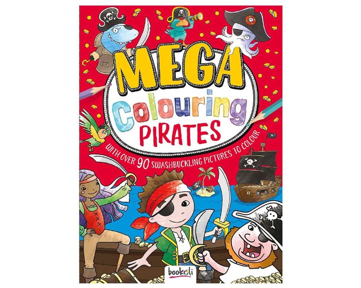 Mega Colouring 5: Pirates  MEG-6