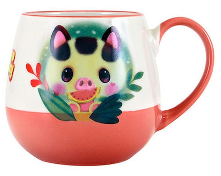 Bangoberry Κούπα από Πορσελάνη Piggy Pig 1263BB02