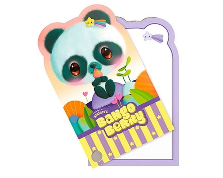 Bangoberry Αυτοκόλλητα Χαρτάκια Pally Panda 1284BB01
