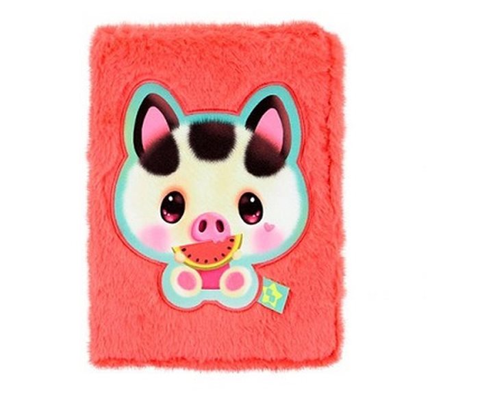 Bangoberry Σημειωματάριο Furry Γούνινο Piggy Pig 1271BB02