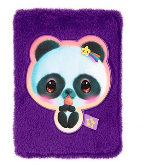 Bangoberry Σημειωματάριο Furry Γούνινο Pally Panda 1271BB01