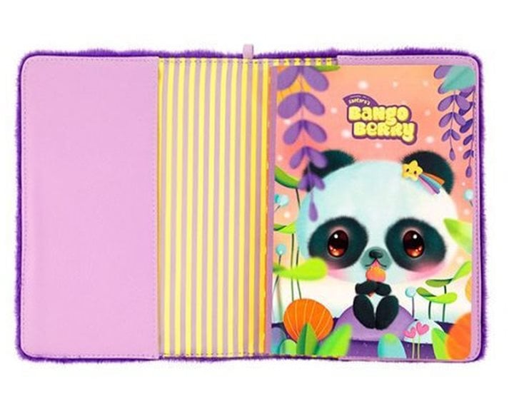 Bangoberry Σημειωματάριο Furry Γούνινο Pally Panda 1271BB01