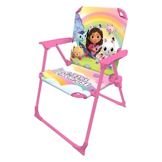 Καρεκλάκι Μεταλλικό 38χ32χ52εκ Gabbys Dollhouse 000574059