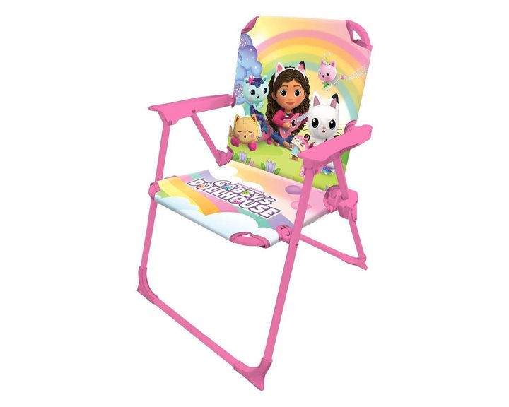 Καρεκλάκι Μεταλλικό 38χ32χ52εκ Gabbys Dollhouse 000574059