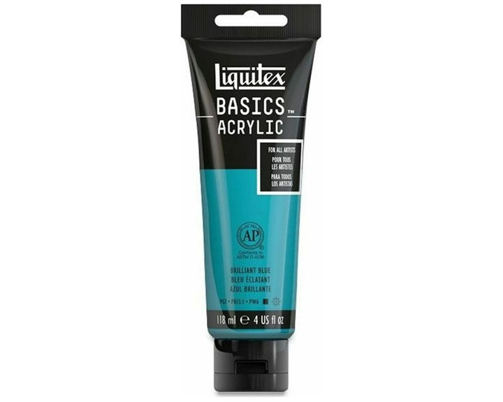 Liquitex 118 ml Basics 570 Brilliant Blue B119570