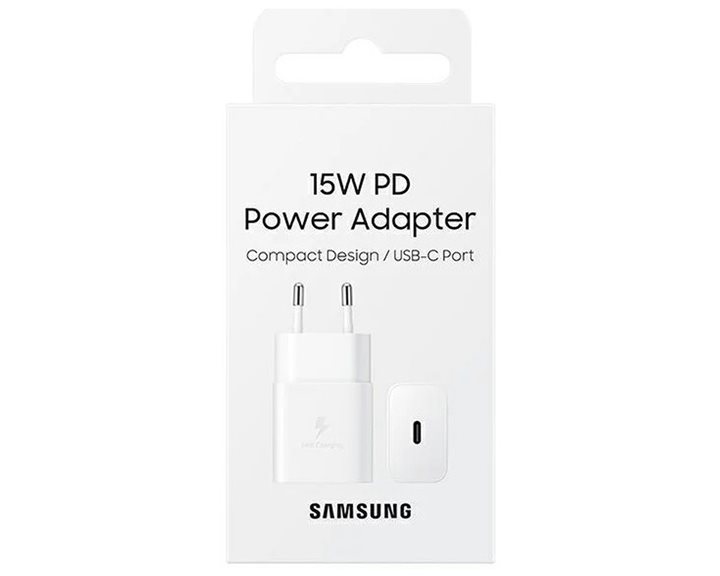 SAMSUNG TYPE-C TRAVEL CHARGER 15W WHITE
