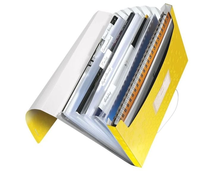 Αρχειοθήκη Leitz PP 6Θέσεων Yellow