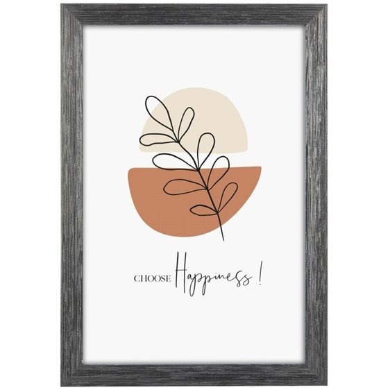 Κορνίζα Πλαστική 20χ30 Colour Black Zoe