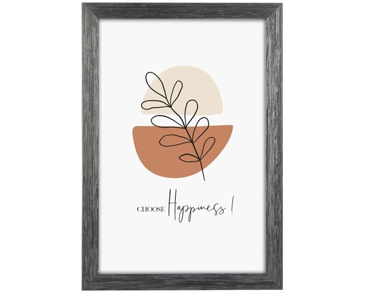 Κορνίζα Πλαστική 20χ30 Colour Black Zoe
