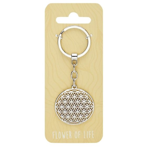 Μπρελόκ Μεταλλικό Crystals Flower of Life 606722