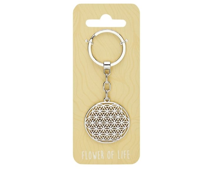 Μπρελόκ Μεταλλικό Crystals Flower of Life 606722
