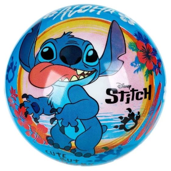 Μπάλα Πλαστική Disney Stitch14cm 12/3244