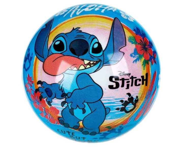 Μπάλα Πλαστική Disney Stitch14cm 12/3244