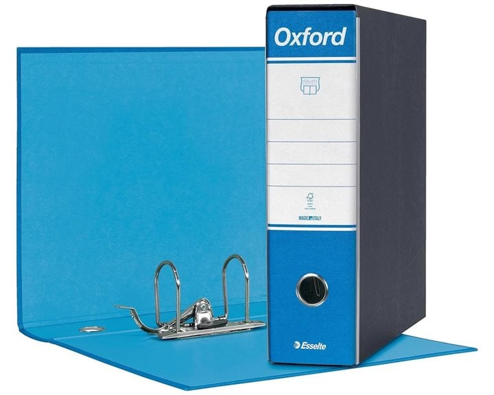 Κλασέρ Esselte Α4 Oxford 8cm Azzurro Σε Θήκη 390783800