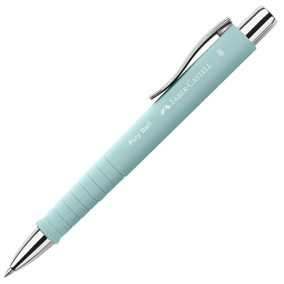 Στυλό Διαρκείας Faber-Castell Poly Edition XB Σιελ  Caribic