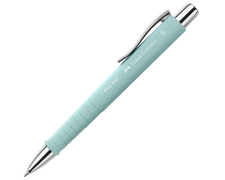 Στυλό Διαρκείας Faber-Castell Poly Edition XB Σιελ  Caribic