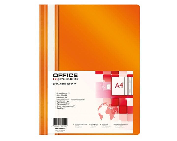 Ντοσιέ Ελασμα A4 Donau Office Πορτοκαλί