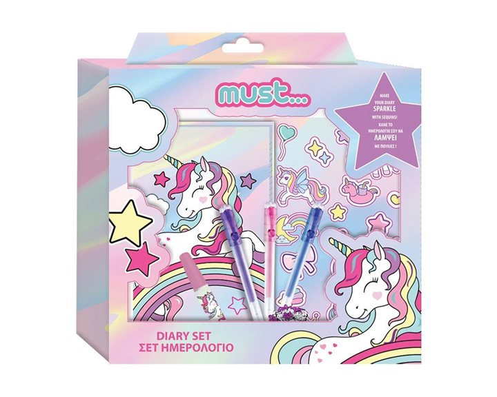 Ημερόλογιο Σετ Δώρου Luna 60φ.7τμχ. Unicorn 000585619