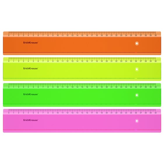 Χάρακας ErichKrause Neon 30cm 53001