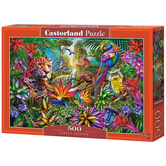 Παζλ Castorland 500 τμχ Jungle Fashion 47x33 B-53926