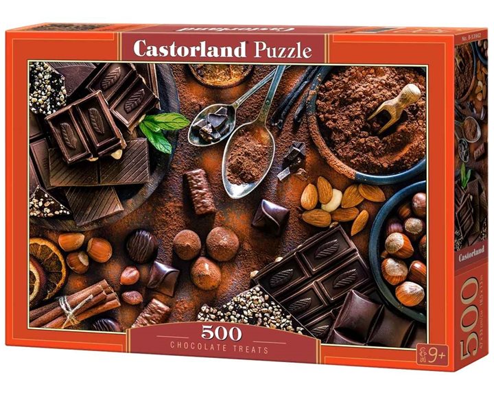 Παζλ Castorland 500 τμχ Chocolate Treats 47x33 B-53902