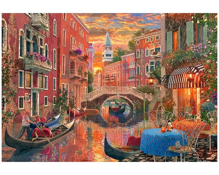 Παζλ Castorland 1500τεμ. Romantic Evening In Venice 68χ47cm C-151981-2