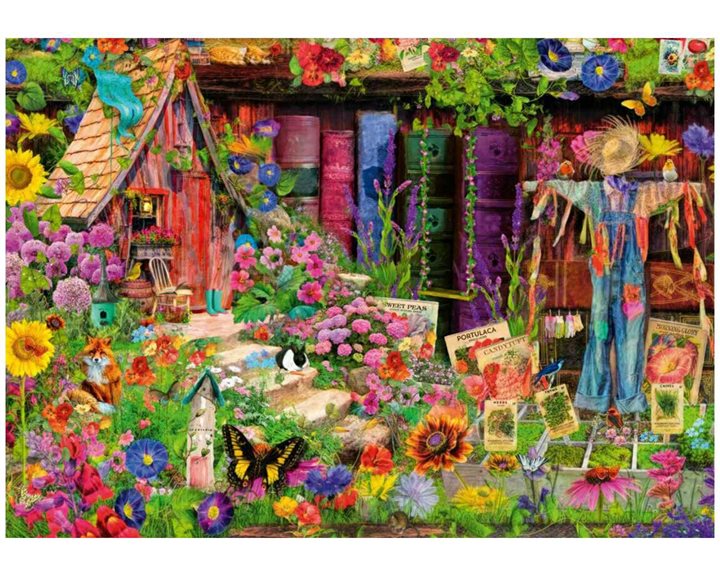 Παζλ Castorland 1000 Τμχ. The Scarecrow's Garden 68.3x48 70238-P