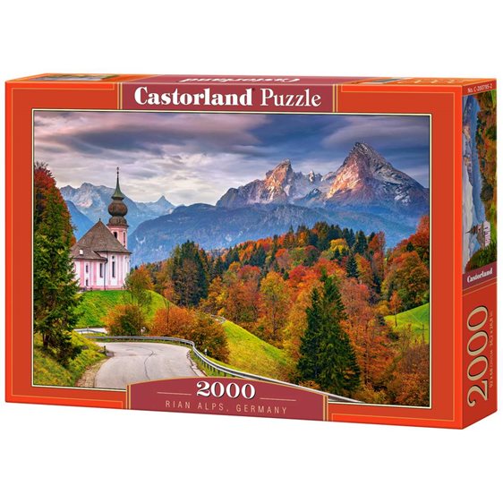 Παζλ Castorland 2000τεμ. Autumn In Bavarian Alps, Germany 92x68 C-200795-2