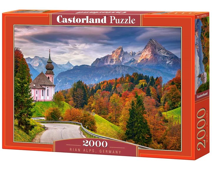 Παζλ Castorland 2000τεμ. Autumn In Bavarian Alps, Germany 92x68 C-200795-2
