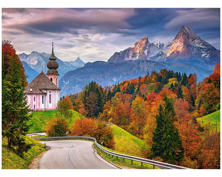 Παζλ Castorland 2000τεμ. Autumn In Bavarian Alps, Germany 92x68 C-200795-2