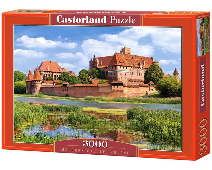 Παζλ Castorland 3000τμχ. Malbork Castle, Poland 92x68cm C-300211-2