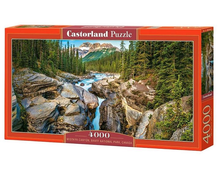 Παζλ Castorland 4000τεμ. Mistaya Canyon, Banff National Park, Canada 138x68 C-400348-2