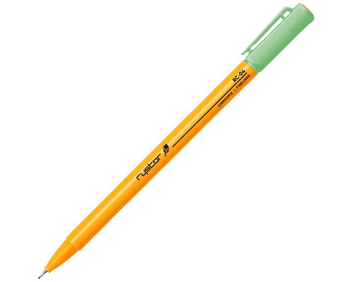 Μαρκαδόρος Rystor Fineliner 0.4 Light Green RC-18
