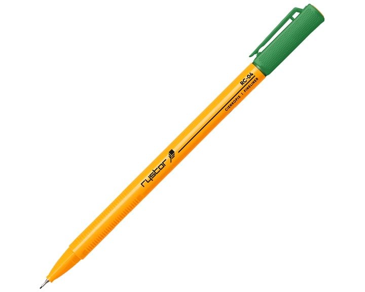 Μαρκαδόρος Rystor Fineliner 0.4 Green RC-20