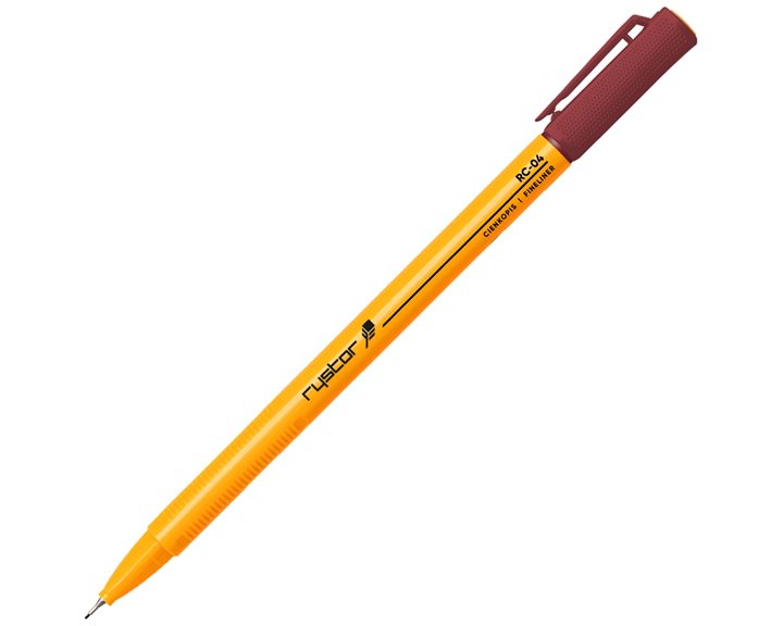 Μαρκαδόρος Rystor Fineliner 0.4 Burgundy RC-29