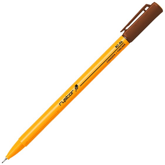 Μαρκαδόρος Rystor Fineliner 0.4 Brown RC-30